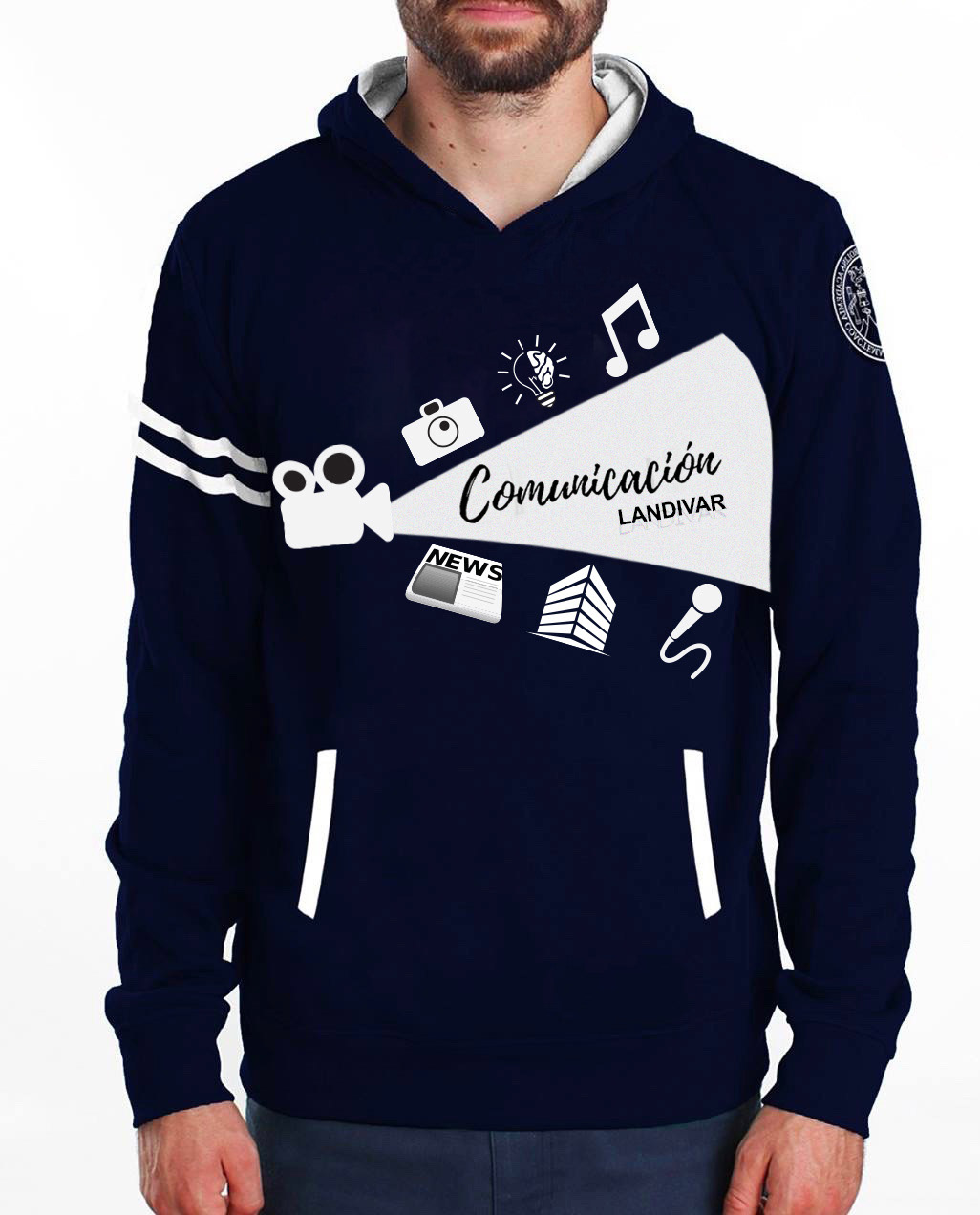 Mockup design for a sweater